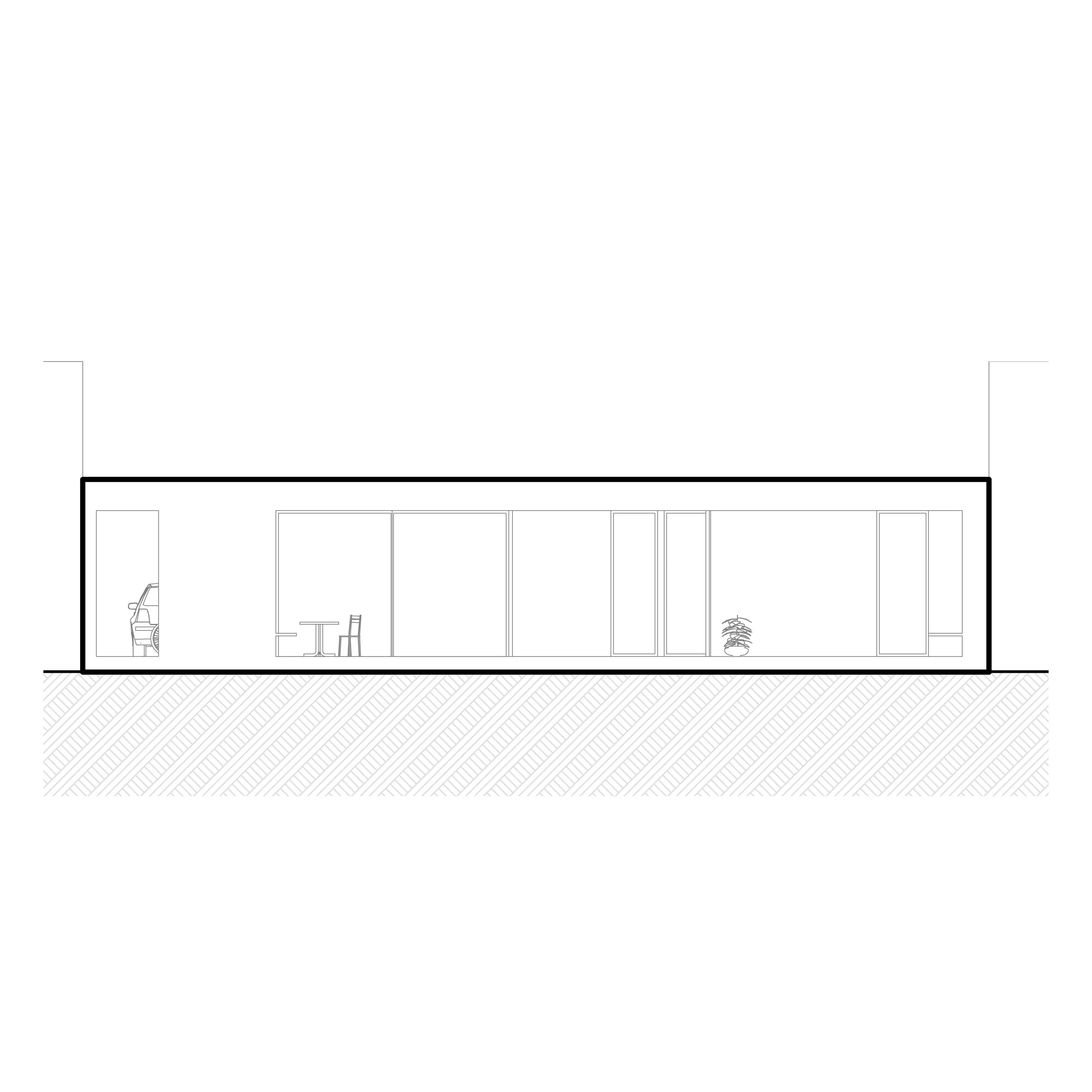 patio house, residential, eckartsau, lower austria — ansicht 5
