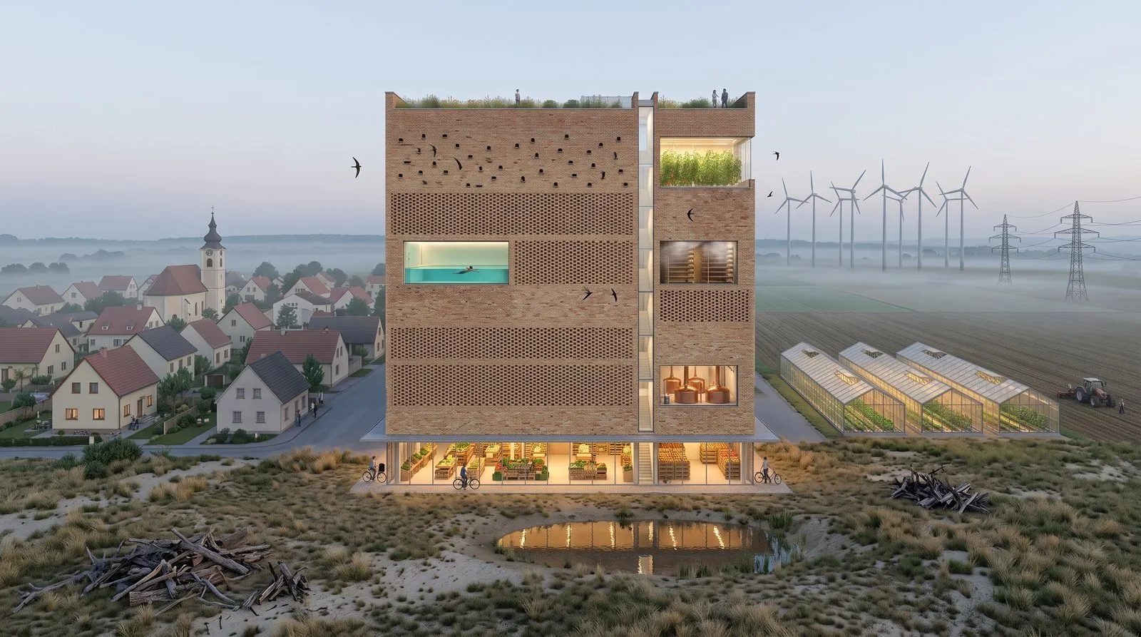 the storehouse, study · infrastructure, lower austria